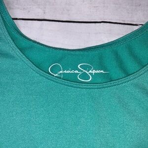 NWT Jessica Simpson Mint Green Crop Top Sz S
